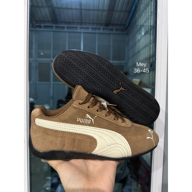 รุ่นขายดี🔥รองเท้าผ้าใบ P💖MA SPEED✅CAT รุ่นที่ต้องมี เอาใส่สายเท่ พร้อมส่ง (size36-45)แถมกล่อง💖