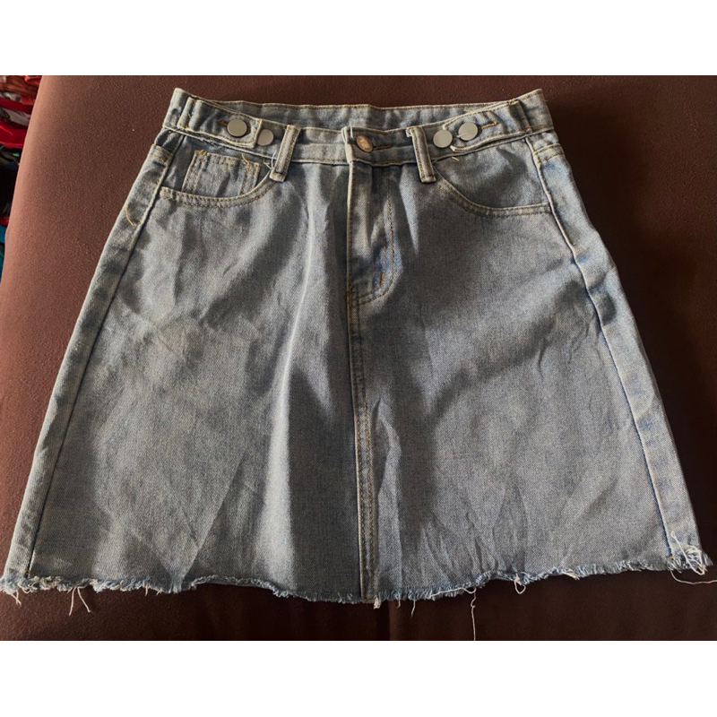 กระโปรงสั้น กระโปรงยีนส์สั้น y2k