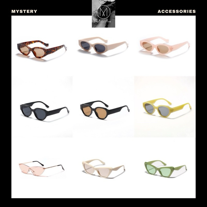 ✨2026✨NO.03 NEW COLLECTION SUNGLASSES | Mystery Accessories ® แว่นกันแดด