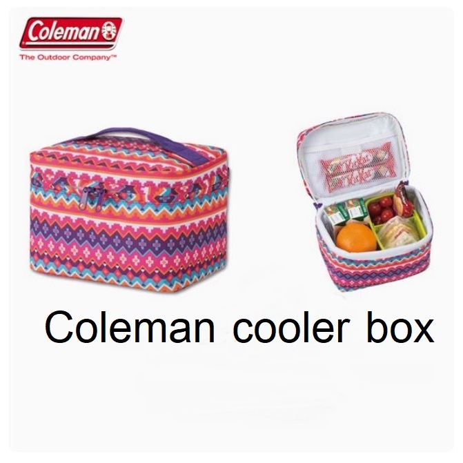 coleman cooler box (feswave/pink) กระเป๋๋าเก็บอุณหภูมิ 21x15x14 cm. จุ4L.