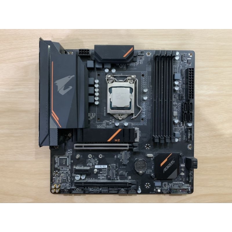 CPU INTEL CORE I3 10100F + GIGABYTE B460M AORUS PRO