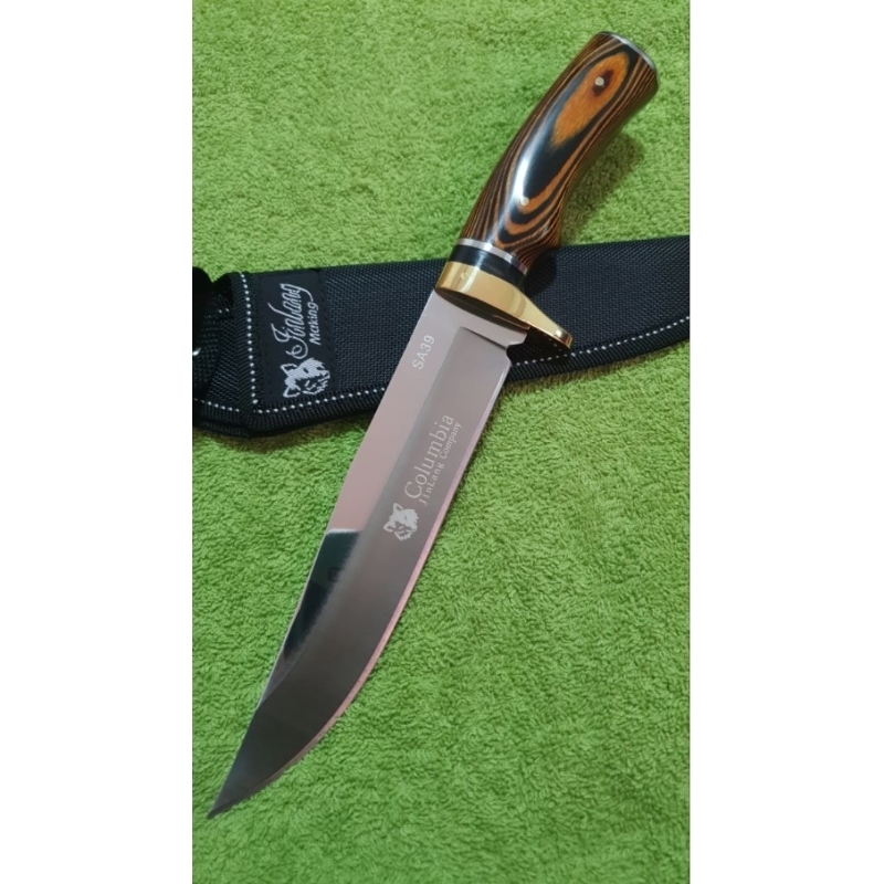 มีดCOLUMBIA USA SABER SA39 มีดใบตาย ยาว30ชม.ใบยาว17.5ชม.ด้ามจับยาว12.5ชม.สันหนา4มิล