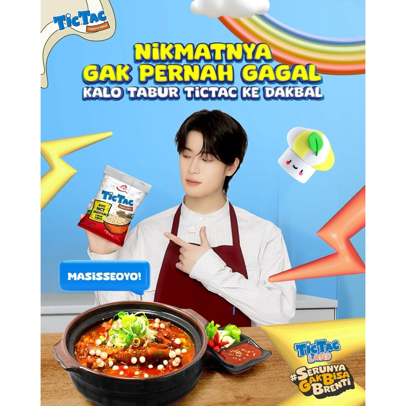 Indonesia Tic Tac Snacks Jaehyun Pilus  Mie Goreng Dua Kelinci , 80 Gram / Tic Tac Pilus Fried Noodl