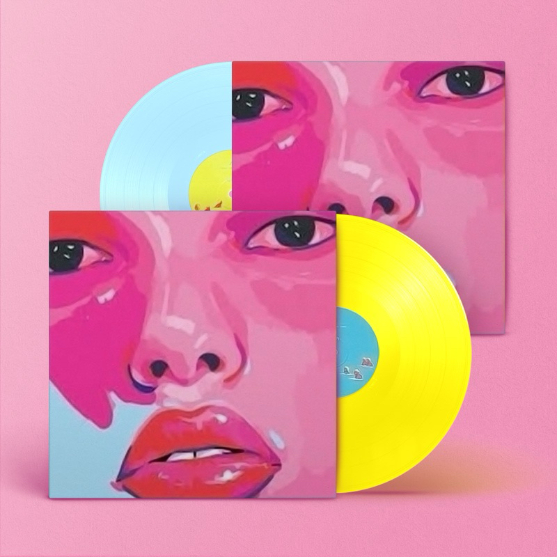 *รับโค้ดส่วนลดสูงสุด 20%* แผ่นเสียง ADOY - Her LP Vinyl แผ่นสี Random เหลืองหรือฟ้า