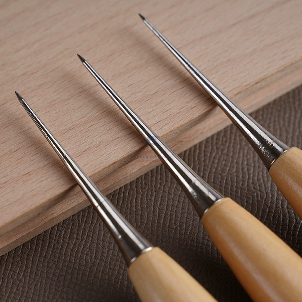 ที่เจาะวางตำแหน่ง บนหนัง หรือบนแพทเทิร์น มาร์คตำแหน่งในการเย็บ หรือใช้ในงานแฮนด์เมดอื่นๆ - รูปที่ 2