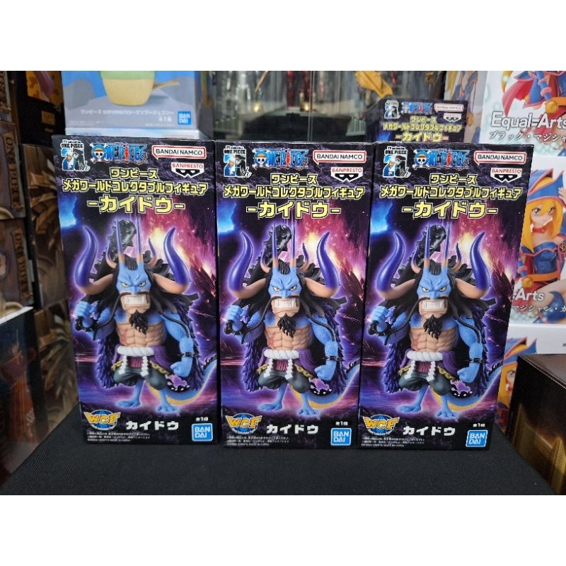(พร้อมส่ง)ONE PIECE MEGA World Collectable Figure Kaidoมือ 1 Lot🇯🇵