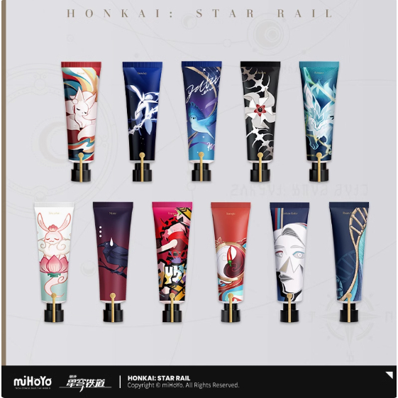 [MiHoYo/Honkai: Star Railroad] ครีมทามือ Galaxy Fragrance Series miHoYo