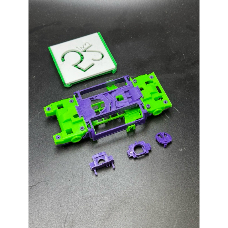 Tamiya mini 4wd MS L suspension ( โช้ค ) ม่วง เขียว