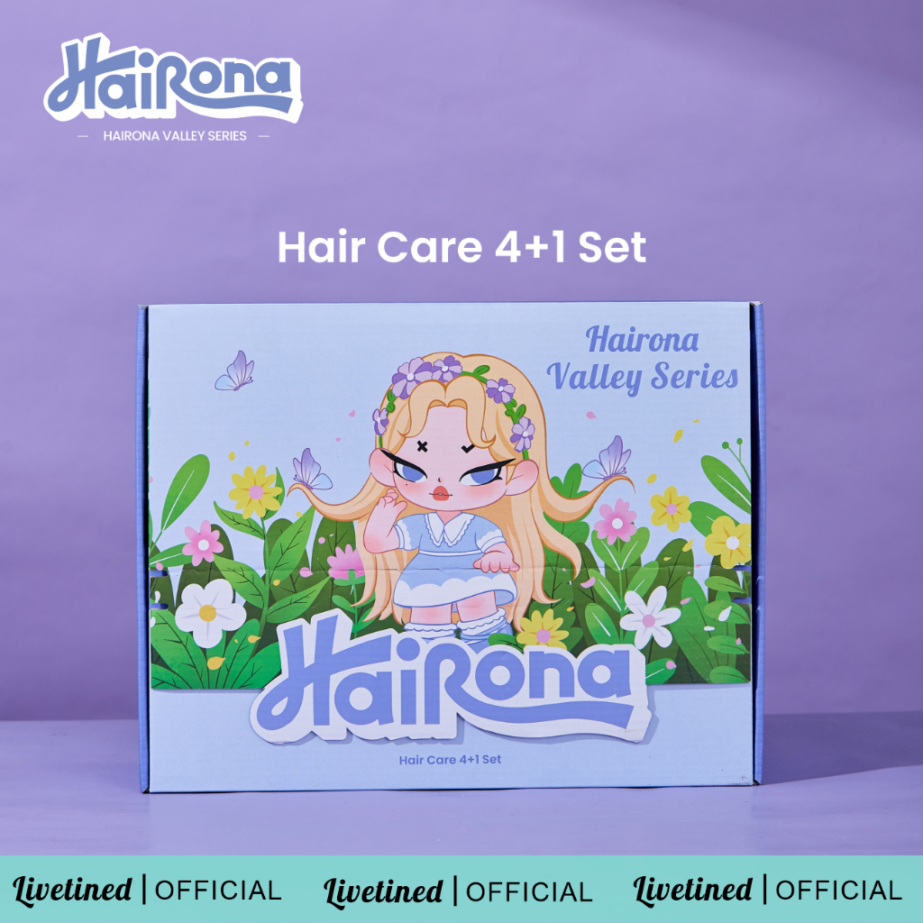 LIVETINED HAIRONA HAIR CARE 4+1 SET