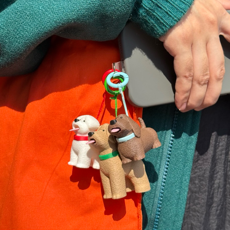 hot dogs keychain พวงกุญแจพี่หมาแลบลิ้นแพ่บๆ 🐕👅 (ของแท้ hue original)พร้อมส่ง