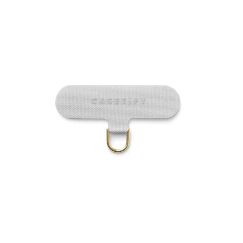 CASETiFY original version with logo gray gasket phone chain แผ่นรองยึดเคสโทรศัพท์แบบหนีบด้านหลังรูปตัว T เสริม