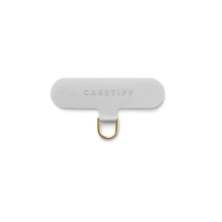CASETiFY original version with logo gray gasket phone chain แผ่นรองยึดเคสโทรศัพท์แบบหนีบด้านหลังรูปตัว T เสริม