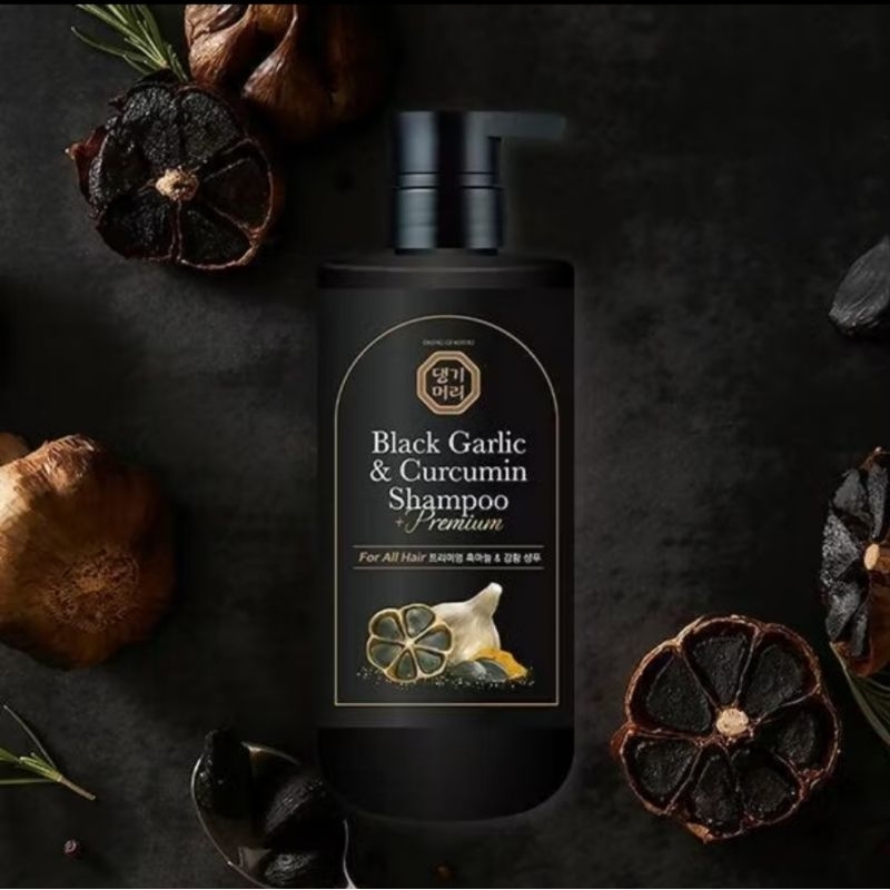 Daeng Gi Meo Ri Premium Black Garlic Shampoo&Treatment For Hair Loss 500ml
