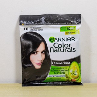 Garnier color natural สีดำธรรมชาติ 1.0 ของแท้‼️ | การ์นิเย่ …