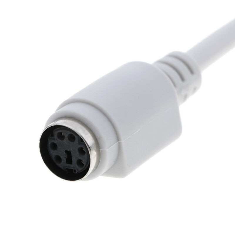 สายแปลง Mini DIN 6Pin Splitter Y PS2/ สำหรับ Keyboard หรือ Mouse แบบ PS2  Male to Female Cable 1.5M /3 M/5 M/10M