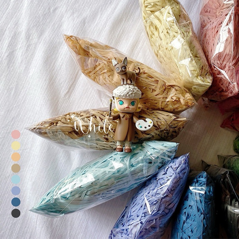 น้องกระดาษฝอย หลากสี สัมผัสนุ่มฟู สุดพรี่เมี่ยม ขนาด 500G. และ 1KG. (ฟูได้ 2-3 เท่า) - รูปที่ 2