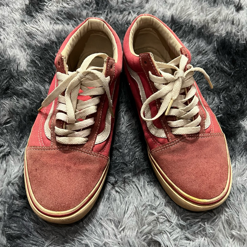 Vans oldskool red รองเท้ามือสอง