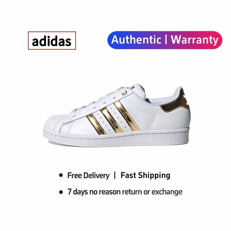 Adidas Superstar White Metal / White Silver / Black