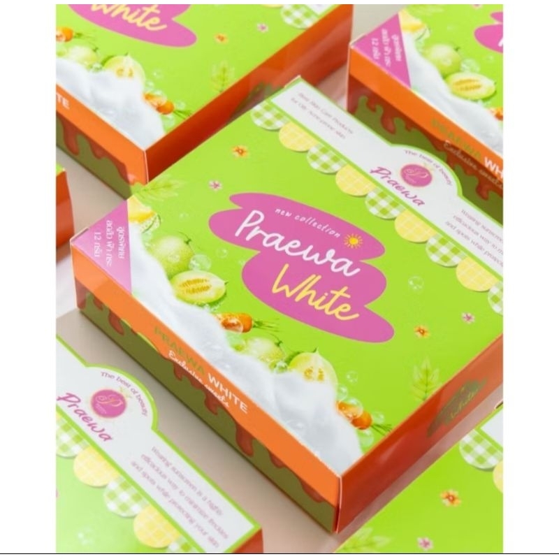 ครบเซต (1กล่อง) ครีมแพรวาไวท์ Praewa White แพ็คเกจใหม่**พร้อมกล่อง