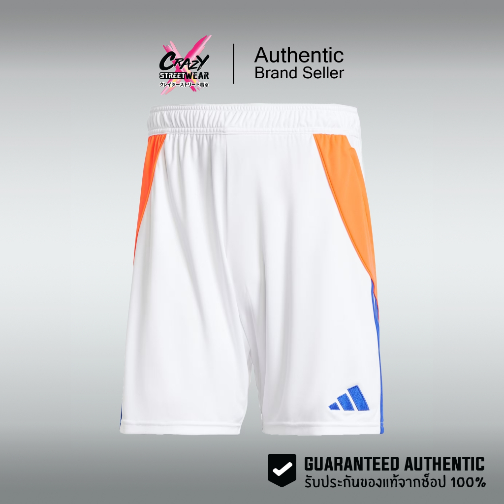 กางเกง Adidas Training ของแท้ 100% รุ่น Tiro 24 Training Shorts - White ( JE1991 ) ลิขสิทธิ์แท้ Adidas กางเกงขาสั้น