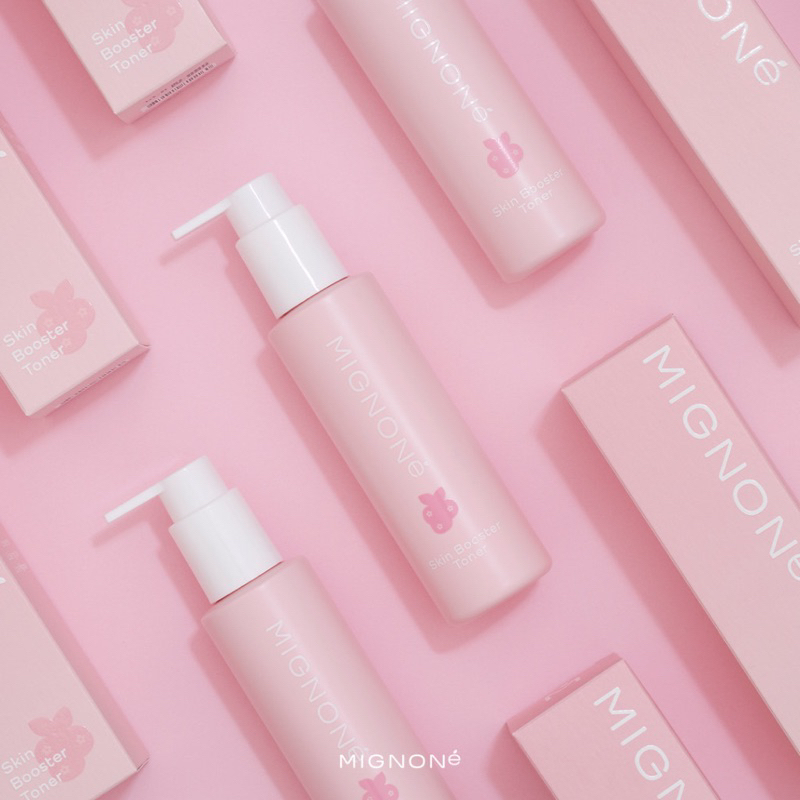 ขนาดใหญ่ 150 ml. แท้ 💯[EXP : 05/04/25] Mignoné Skin Booster Toner มิญอเน่ สกิน บูสเตอร์ โทนเนอร์