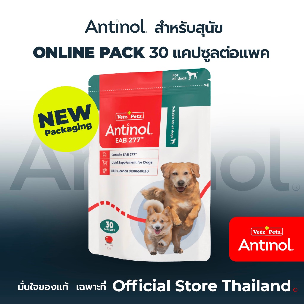 [Official Store] แอนทินอล Antinol® EAB 277™ 30 แคปซูล