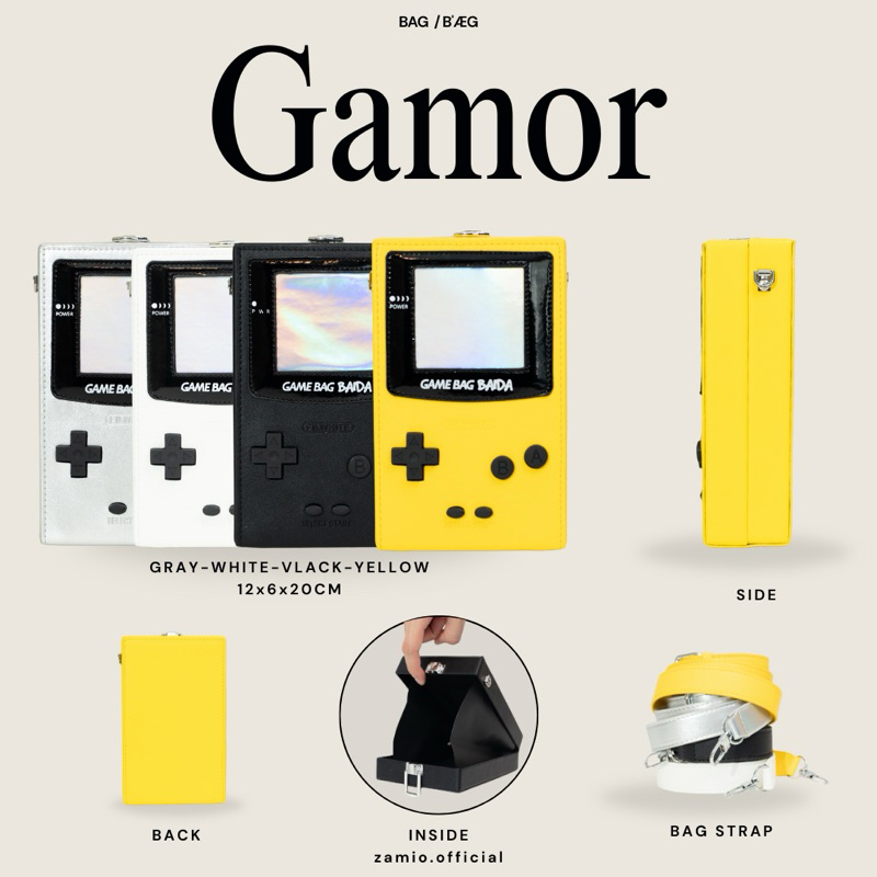 Gamor bag กระเป๋าหนังสะพายข้าง มาลอตเดียวหมดแล้วหมดเลย