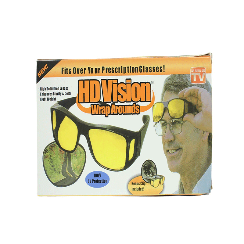 แว่นตาสำหรับการมองเห็นในเวลากลางคืน แว่นขับรถ  แว่นตาป้องกันทราย ชัดเจนและปลอดภัย ไม่ลื่นหลุดง่าย อเนกประสงค์ - รูปที่ 7