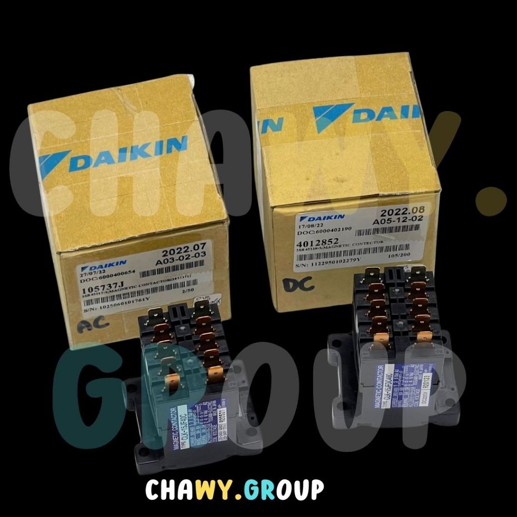 AC/DC แม็กเนติก Daikin รหัส 105737J (1057371,1057371L) แม็กเนติก Daikin รหัส 4012852 (0822635L)