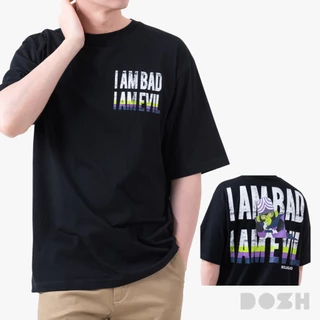 DOSH MEN'S OVERSIZED T-SHIRTS POWERPUFF GIRLS เสื้อยืดโอเวอร์ไซส์ DPGMT5002-BL (M-2XL)