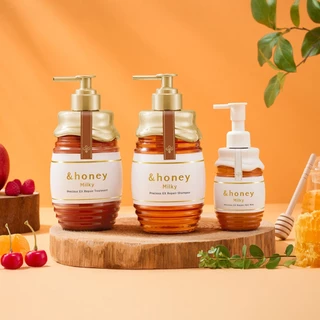 &HONEY MILKY PRECIOUS EX REPAIR HAIR PACK 130G (แฮร์แพคสำหรับผมเสียมาก)