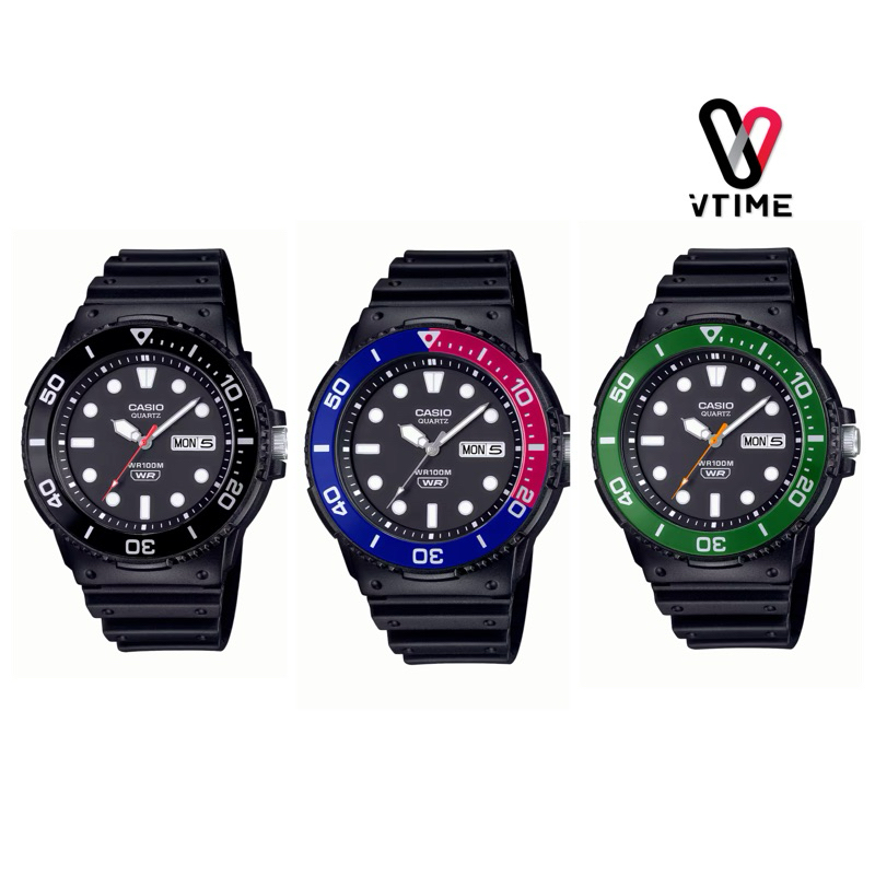 นาฬิกา CASIO สายเรซิน MRW-230H-1E1 | MRW-230H-1E2 | MRW-230H-1E3