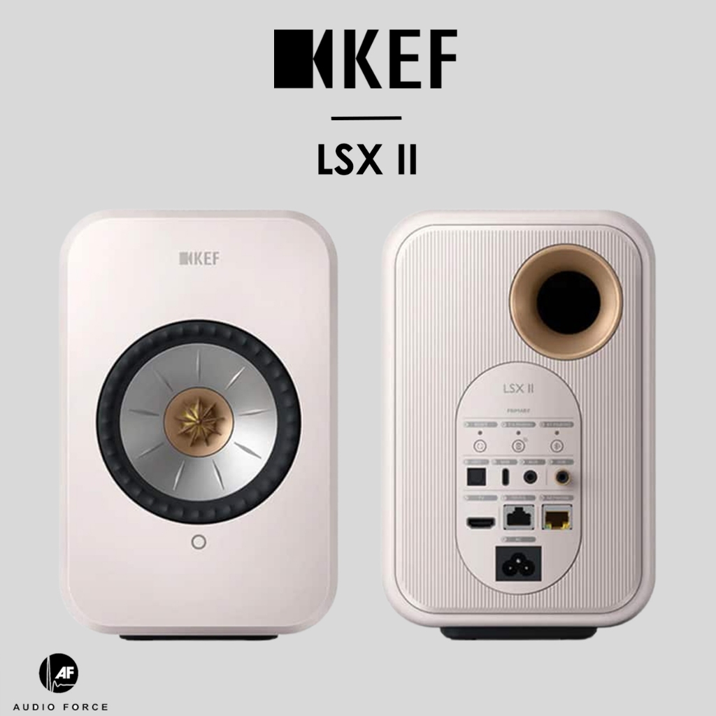 KEF LSX II Miniral White / pair