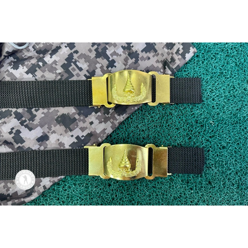 เข็มขัด อผศ เข็มขัด รปภ แบบทองเหลือง