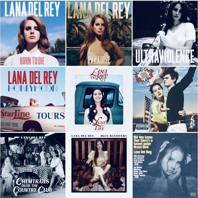 CD Lana Del Rey Album Series ***มือ1 made in eu แผ่นแท้ AA