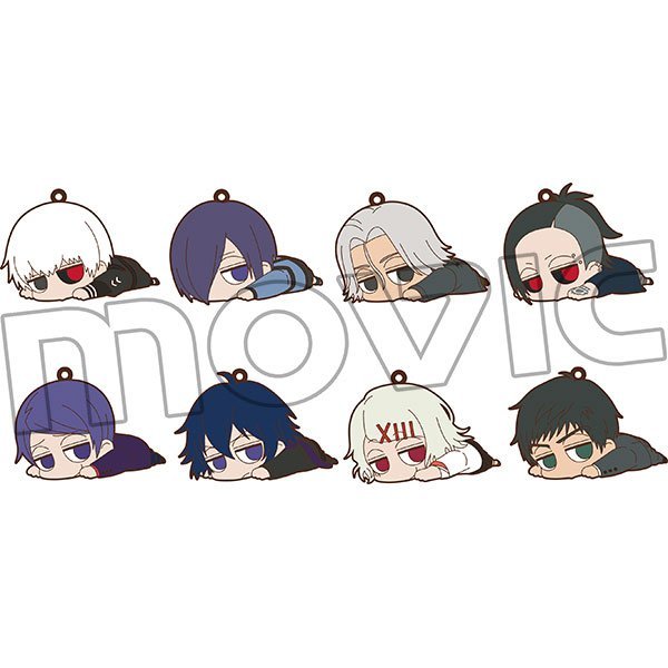 [มือ1/ไม่มีกล่อง] Tokyo Ghoul Darun Rubber Strap Collection พวงกุญแจการ์ตูน โตเกียว กูล (ผีปอบโตเกียว) งานแท้จากญี่ปุ่น