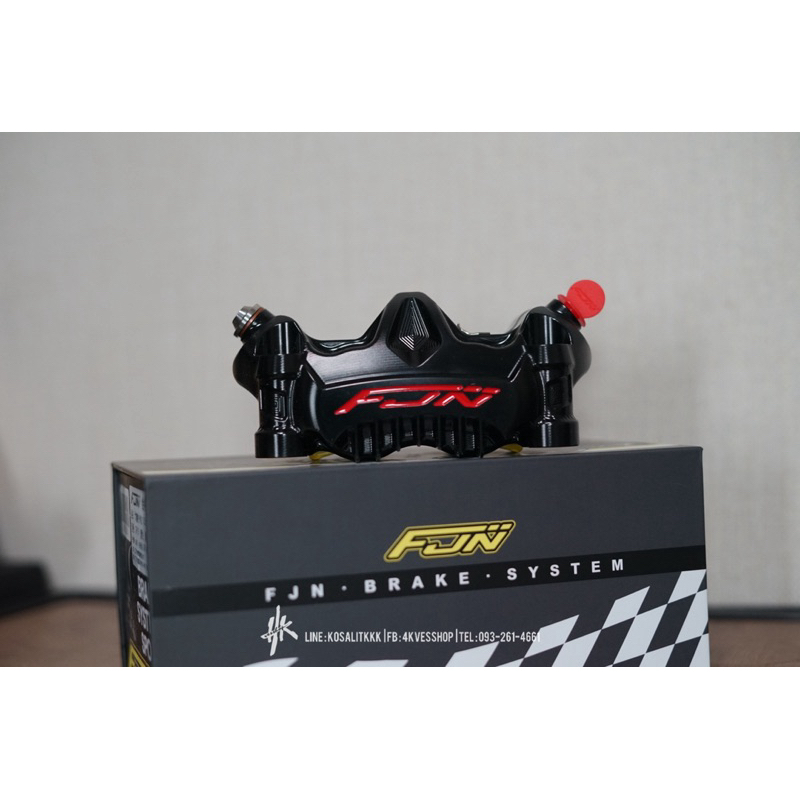 ปั้ม FJN GP10 RR ขนาด 100mm สีดำ