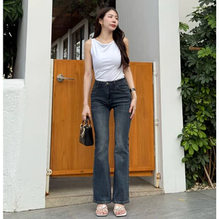 [Best Seller] Paloy - PL5973 กางเกงยีนส์ขาม้าโพนี่เล็ก ผ้ายืดใส่สบาย