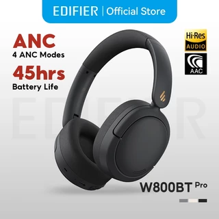 Edifier W800BT Pro Bluetooth 5.4 หูฟังไร้สายพร้อมระบบตัดเสียงรบกวนแบบแอคทีฟเสียงความละเอียดสูง Φ40 มม. ไดร์เวอร์ไดนามิกก