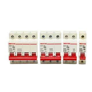 Circuit Breaker 10A-63A DZ47 1P/2P/3P/4P เซอร์กิตเบรกเกอร์