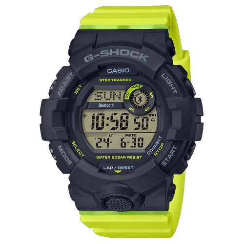 G-Shock นาฬิกาข้อมือผู้ชาย-ผู้หญิง สายเรซิ่น รุ่น GMD-B800,GMD-B800SC,GMD-B800SC-1B