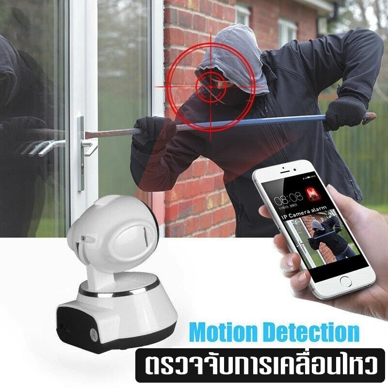 【ซื้อ 1 แถม 1 กล้องวงจร CCTV】Camera 4.0ล้านพิกเซลกล้องวงจรปิดไร้สาย Full HD กล้องวงจรปิด night vision การตรวจจับการเคลื