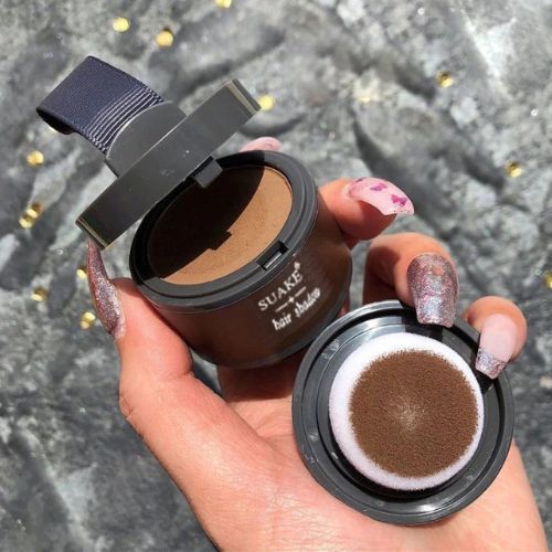 SUAKE ปกปิดหัวล้าน  สำหรับปิดเหม่ง แป้งปิดเหม่ง ที่ปิดเหม่ง ปกปิดผมบาง ปิดผมขาว เพิ่มผมหนา ผงปิดผมบา