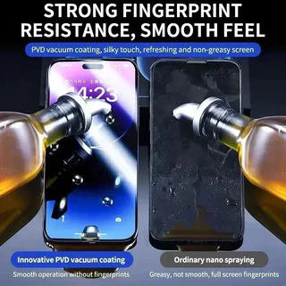 [ติดง่าย] ฟิล์มกระจกไอโฟน พร้อมกรอบช่วยติด+ดึงฝุ่น iphone 17 pro max 16 16e 15 Plus 14 13 12 เต็มจอ 11 ฟิล์ม กันรอย