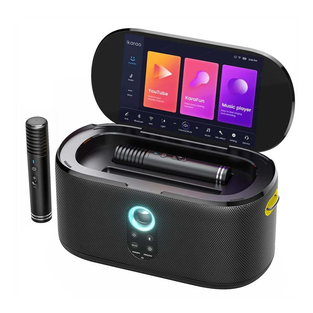 BLUETOOTH SPEAKER (ลำโพงบลูทูธ) IKARAO SHELL S1 - BLACK