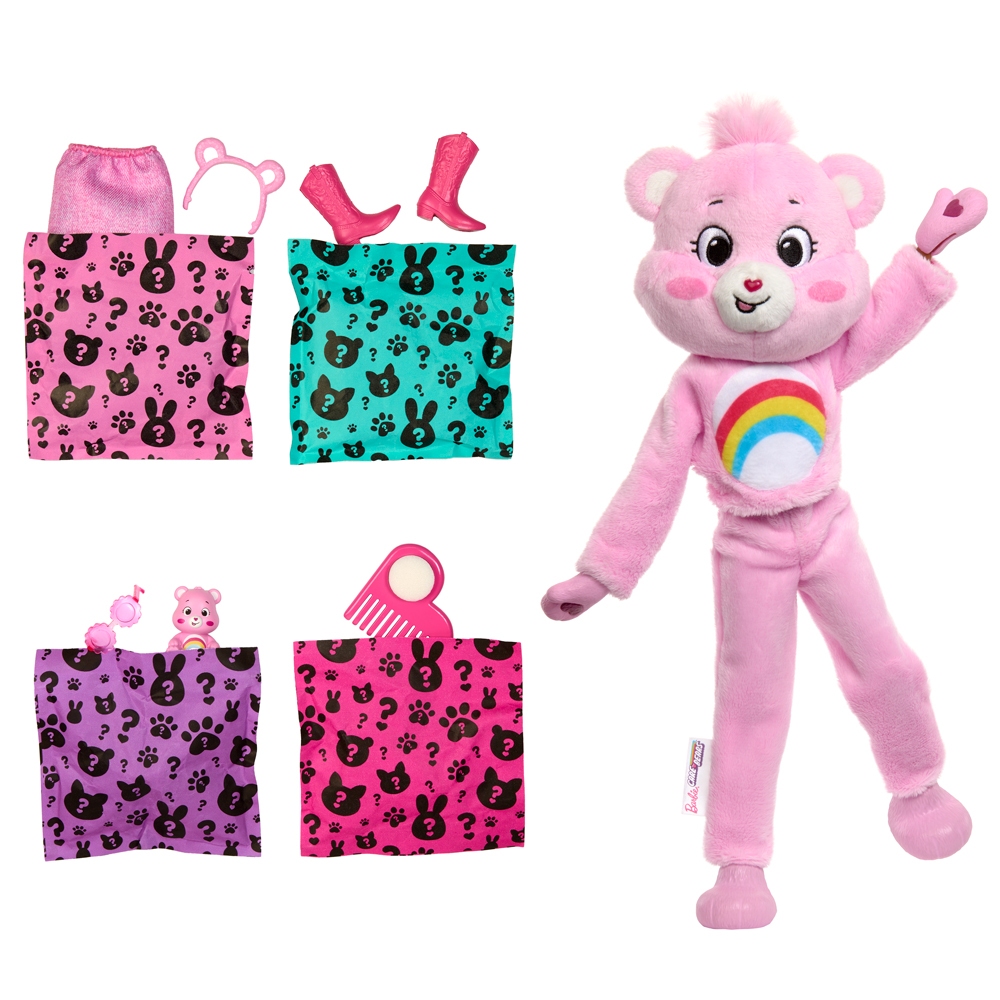 Barbie دمية Cutie Reveal ‏Care Bears — صورة 4