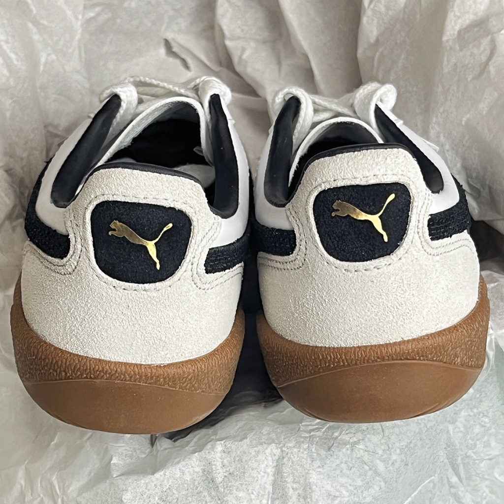 รองเท้า Puma Palermo Lth ของแท้ รองเท้าลำลองสำหรับผู้ชายและผู้หญิง รองเท้ากีฬา