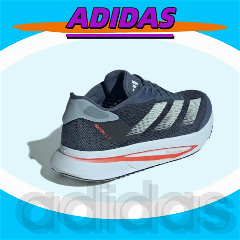 แท้ อาดิดาส adidas adizero sl2 รองเท้าผ้าใบสำหรับคู่รัก Grayish blue IF6744