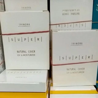 Shimona Super Natural Cover Sun Protect แป้งพัฟผสมครีมรองพื้น กันแดด