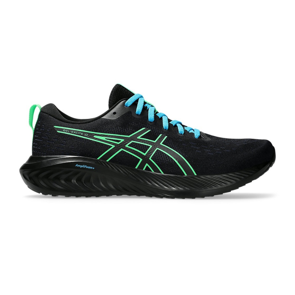 Asics รองเท้าวิ่งผู้ชาย Gel-Excite 10 | Black/New Leaf ( 1011B600-009 )
